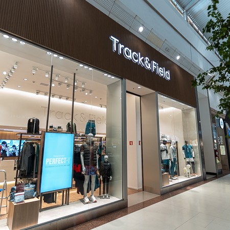 Logo da loja track & field